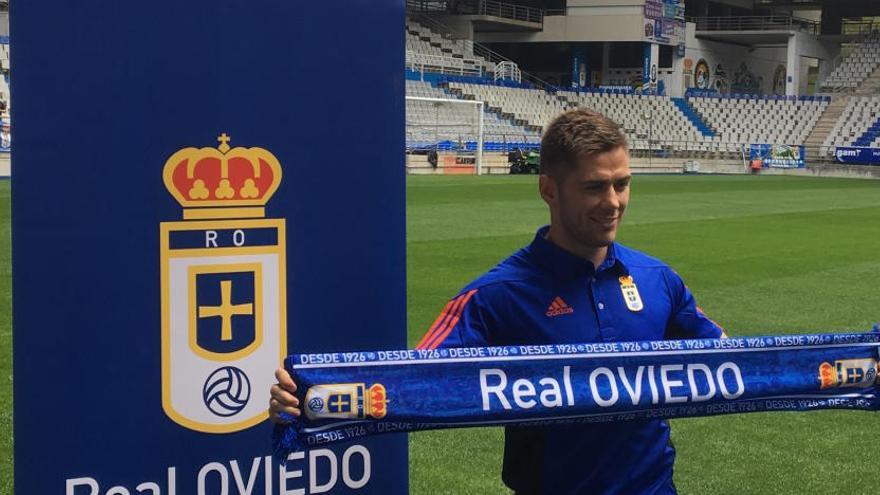 Pucko, quinto fichaje del Oviedo: &quot;Llego a un gran club&quot;