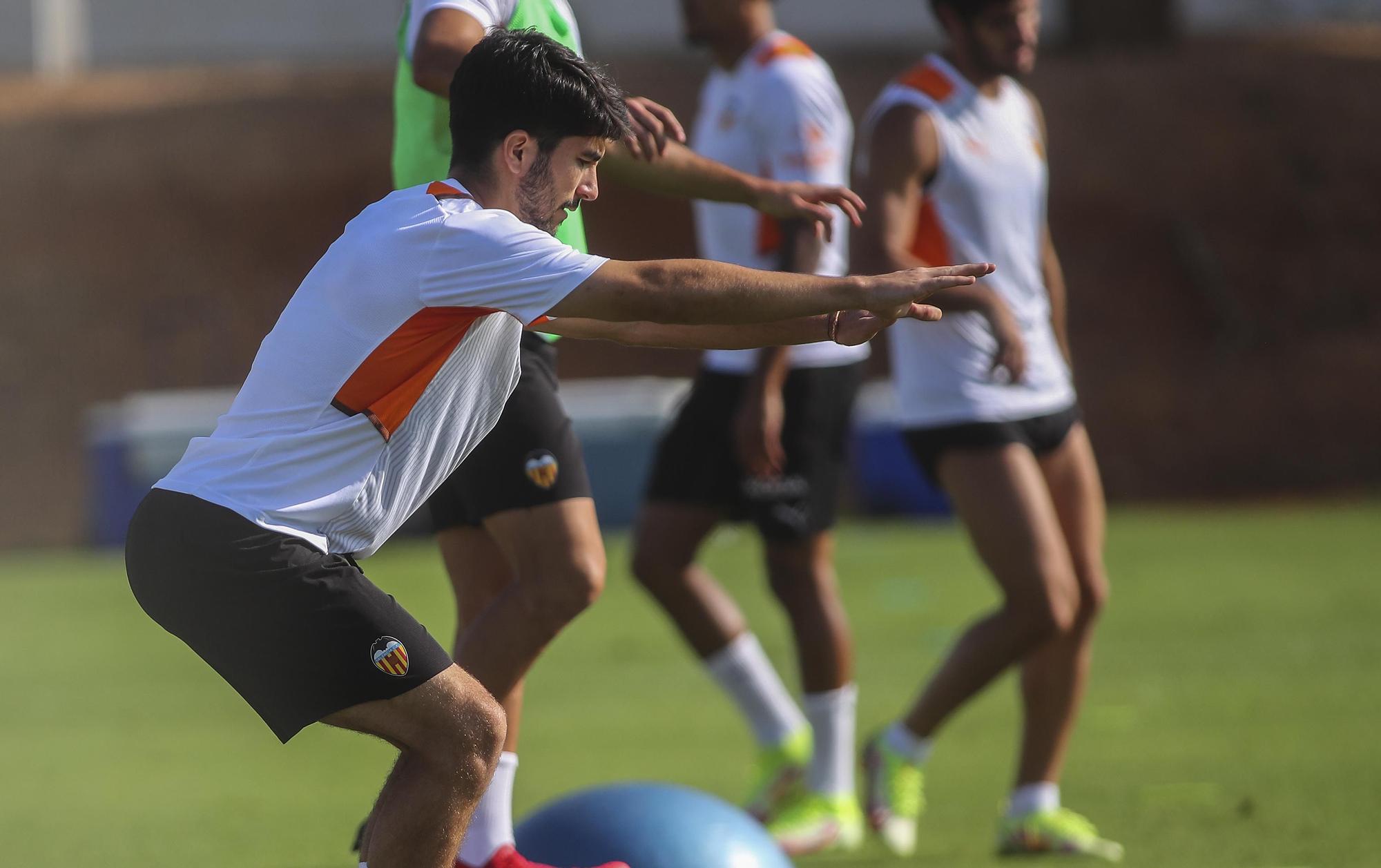 Así ha sido el entrenamiento de hoy del Valencia CF