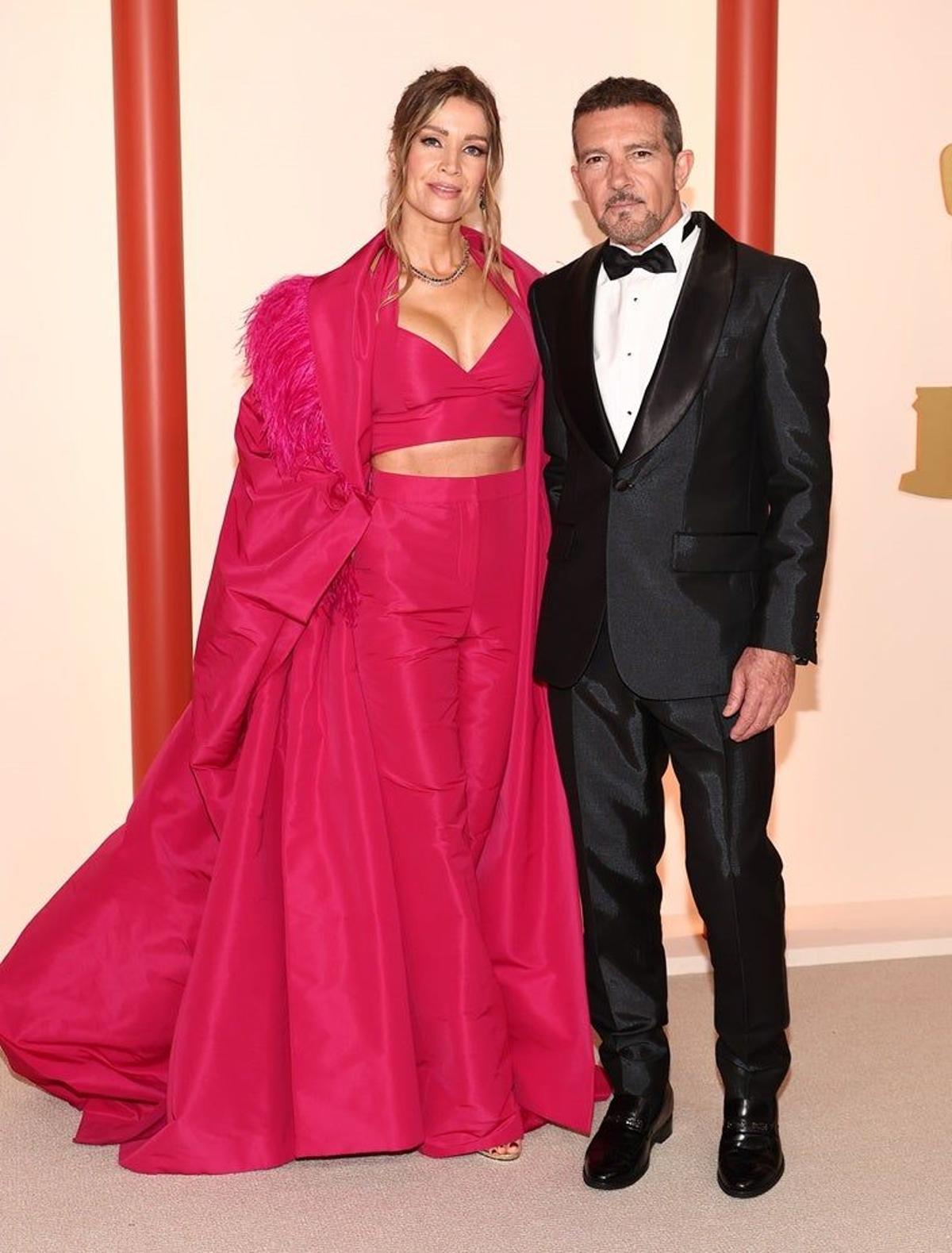 Premios Oscar 2023 - Antonio Banderas y Nicole Kimpel