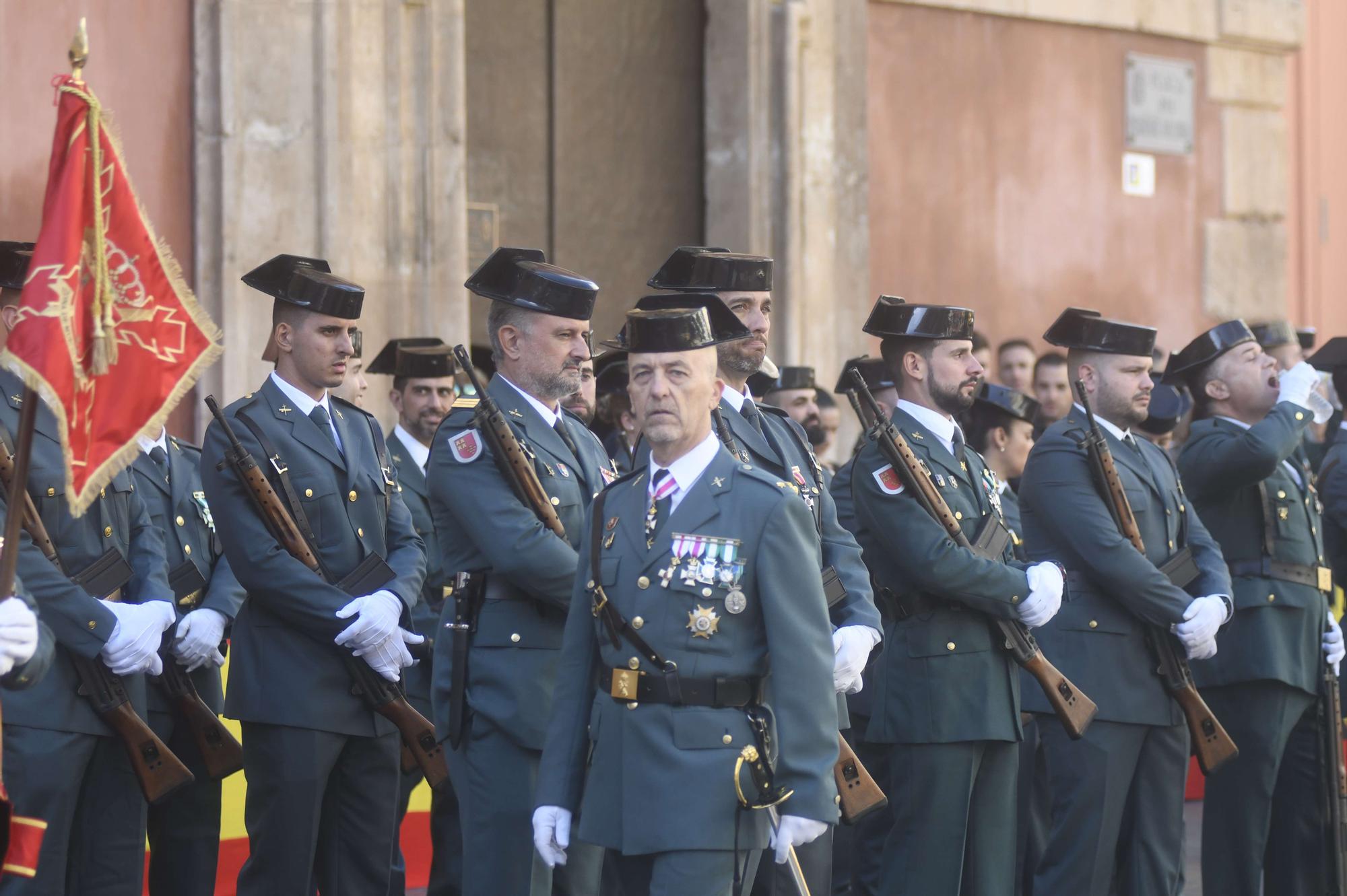 Acto institucional de la Guardia Civil en Murcia por el día de su Patrona