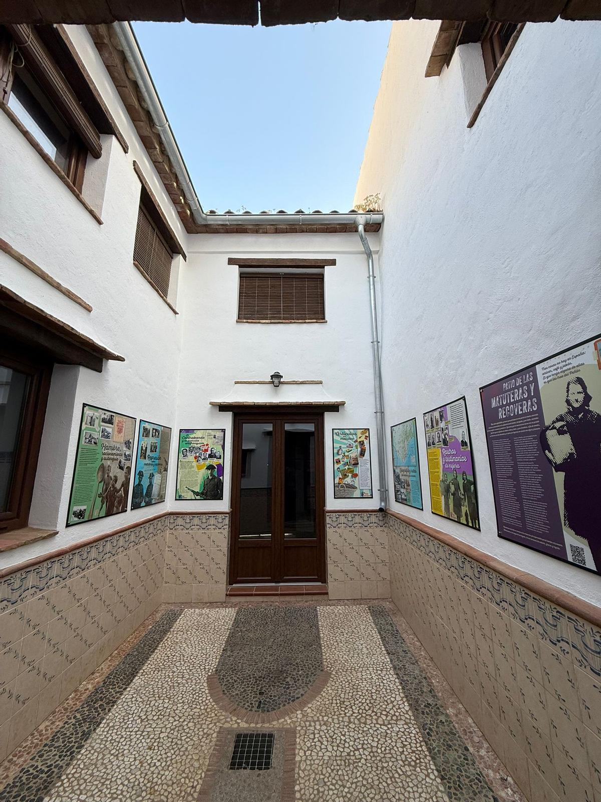 Patios de la Casa de la Memoria dedicado a las recoveras y matuteras Patios de la Casa de la Memoria dedicado a las recoveras y matuteras