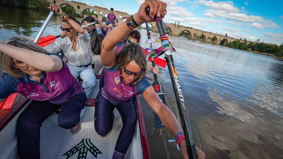 El Club Piragüismo Extremadura reivindica inclusión tras su paso por la Copa de España