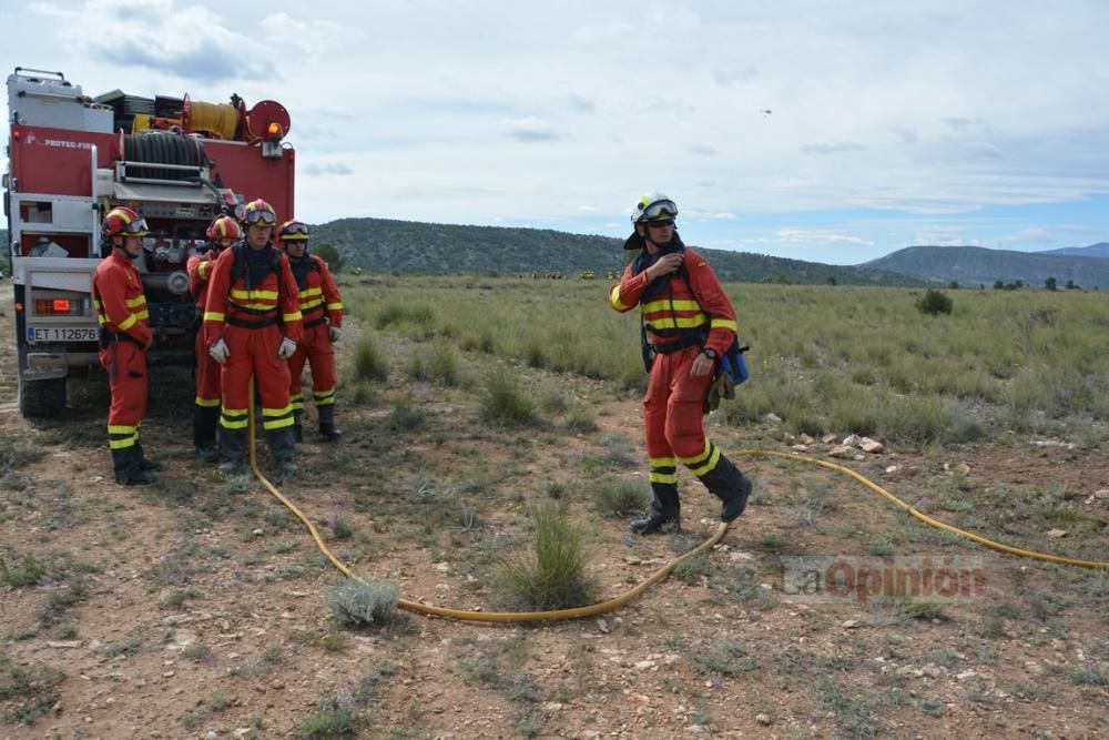 La Unidad Militar de Emergencias en Cieza