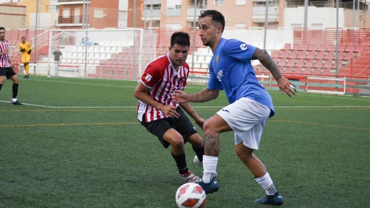 Acción de un partido de esta temporada.