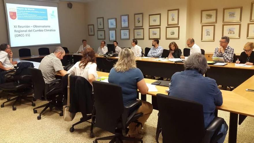 Reunión del Observatorio del Cambio Climático.