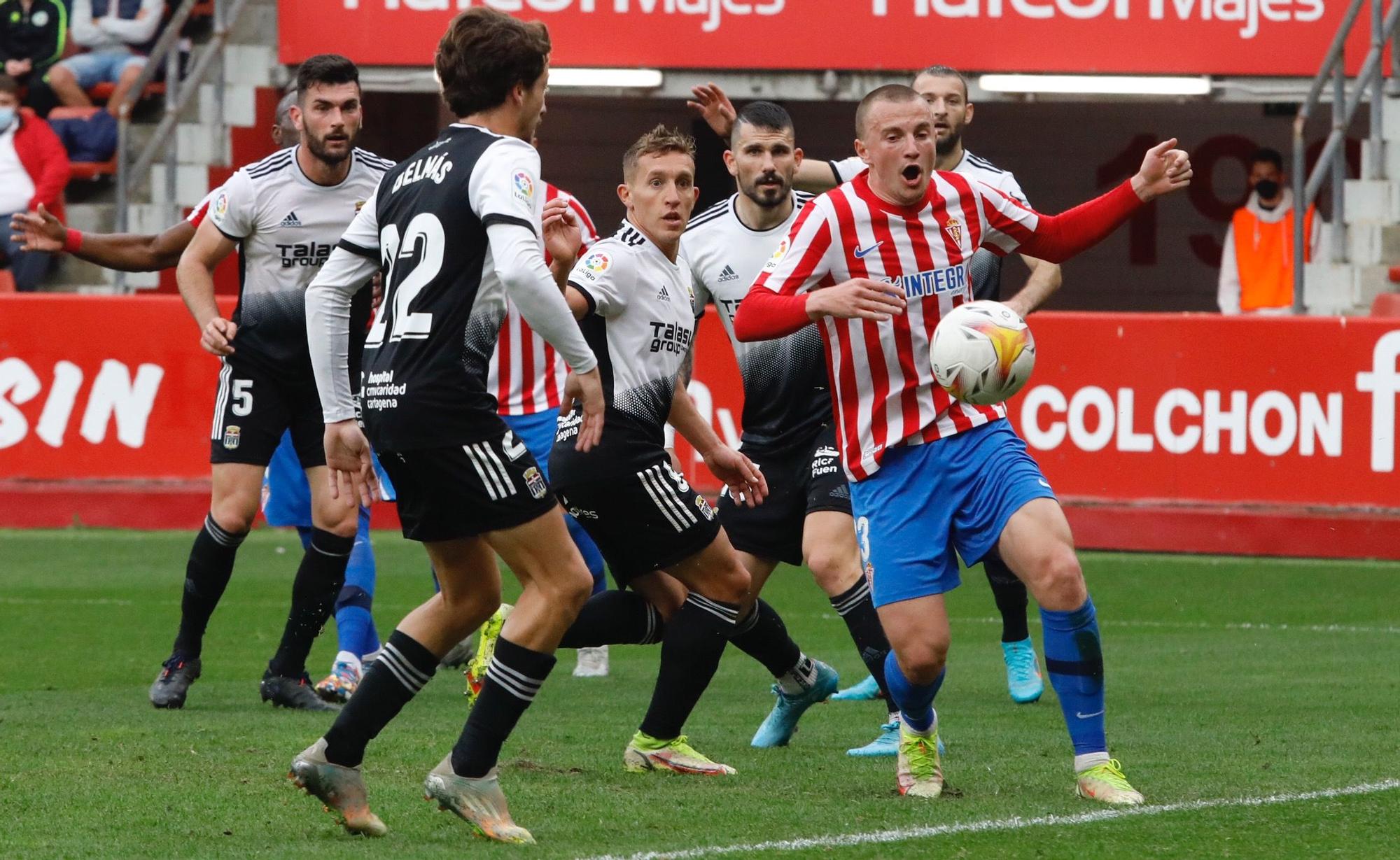 Sporting - Cartagena, en imágenes