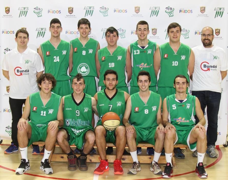 El teu equip. ASFE, Paidos i Escola de Bàsquet San