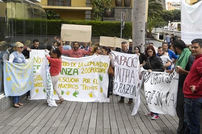 MANIFESTGACION EDIFICIO LA ESPERANZA