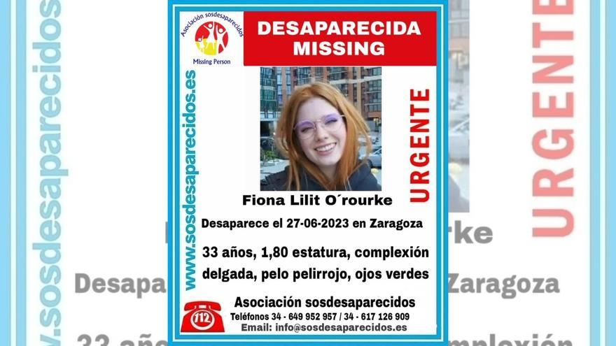 Desaparece una mujer de 33 años en Zaragoza