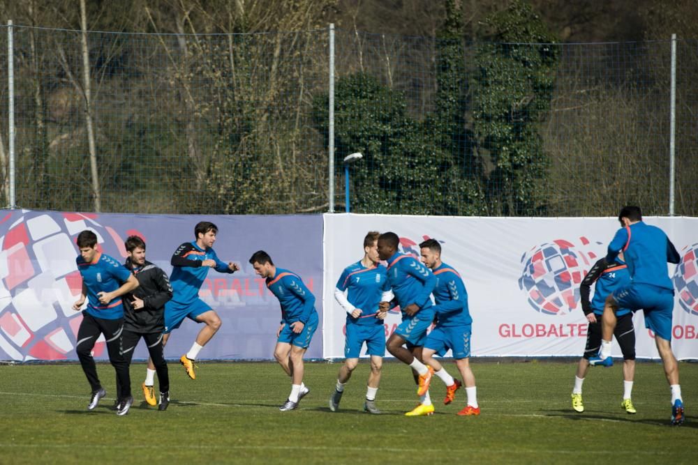 Entrenamiento del Real Oviedo