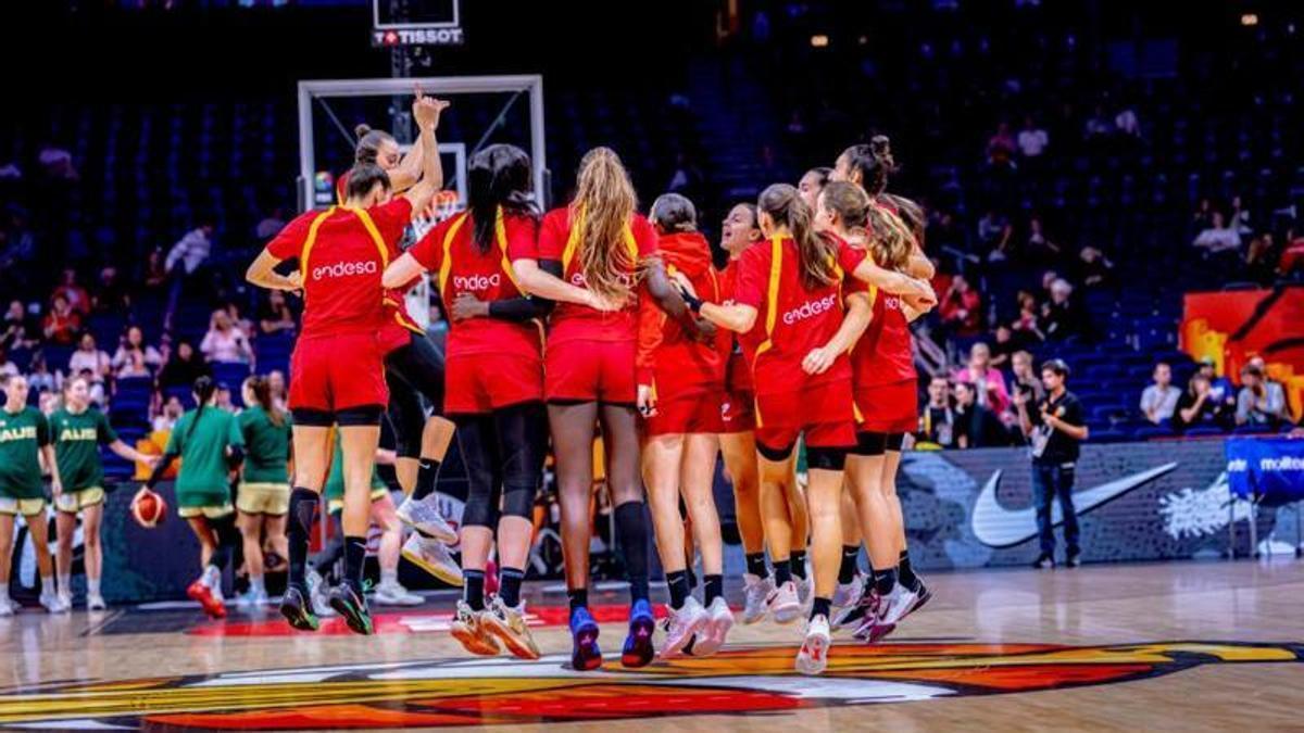 España arrasa a Australia y se cruzará con Estados Unidos en la lucha por las medallas