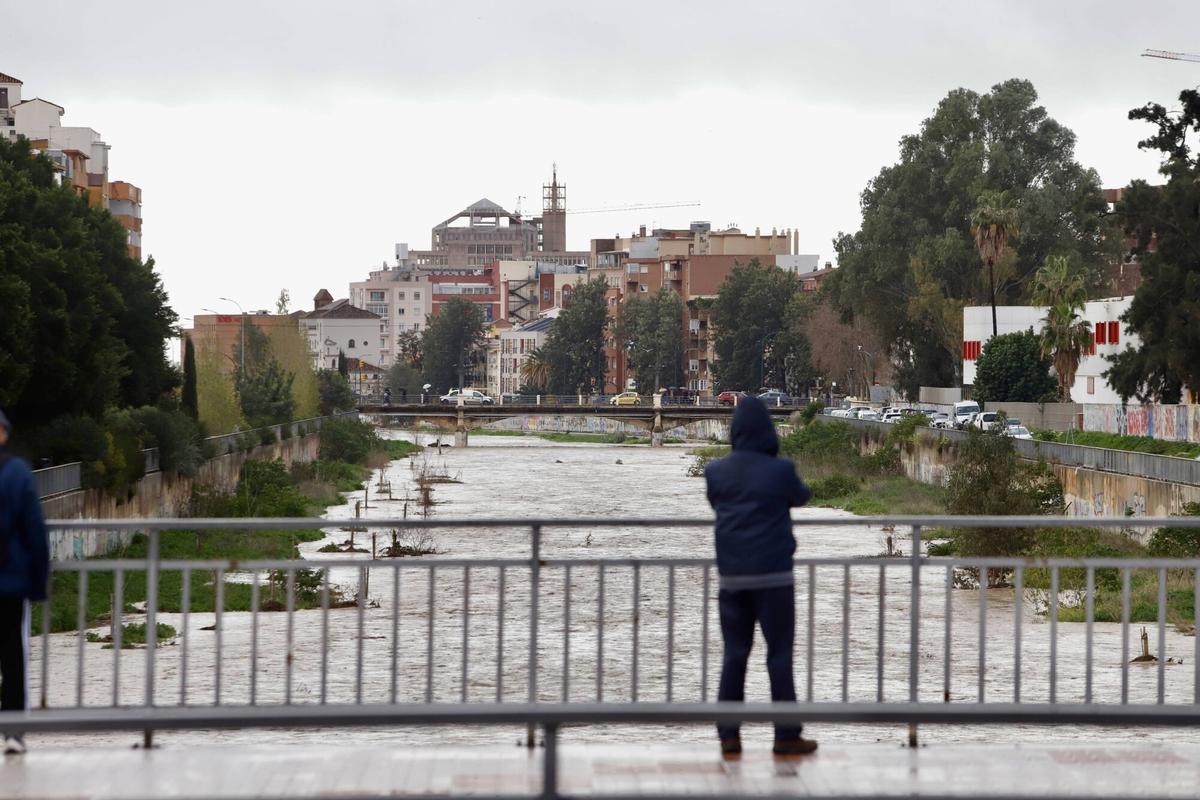 Desembalse de la presa El Limonero