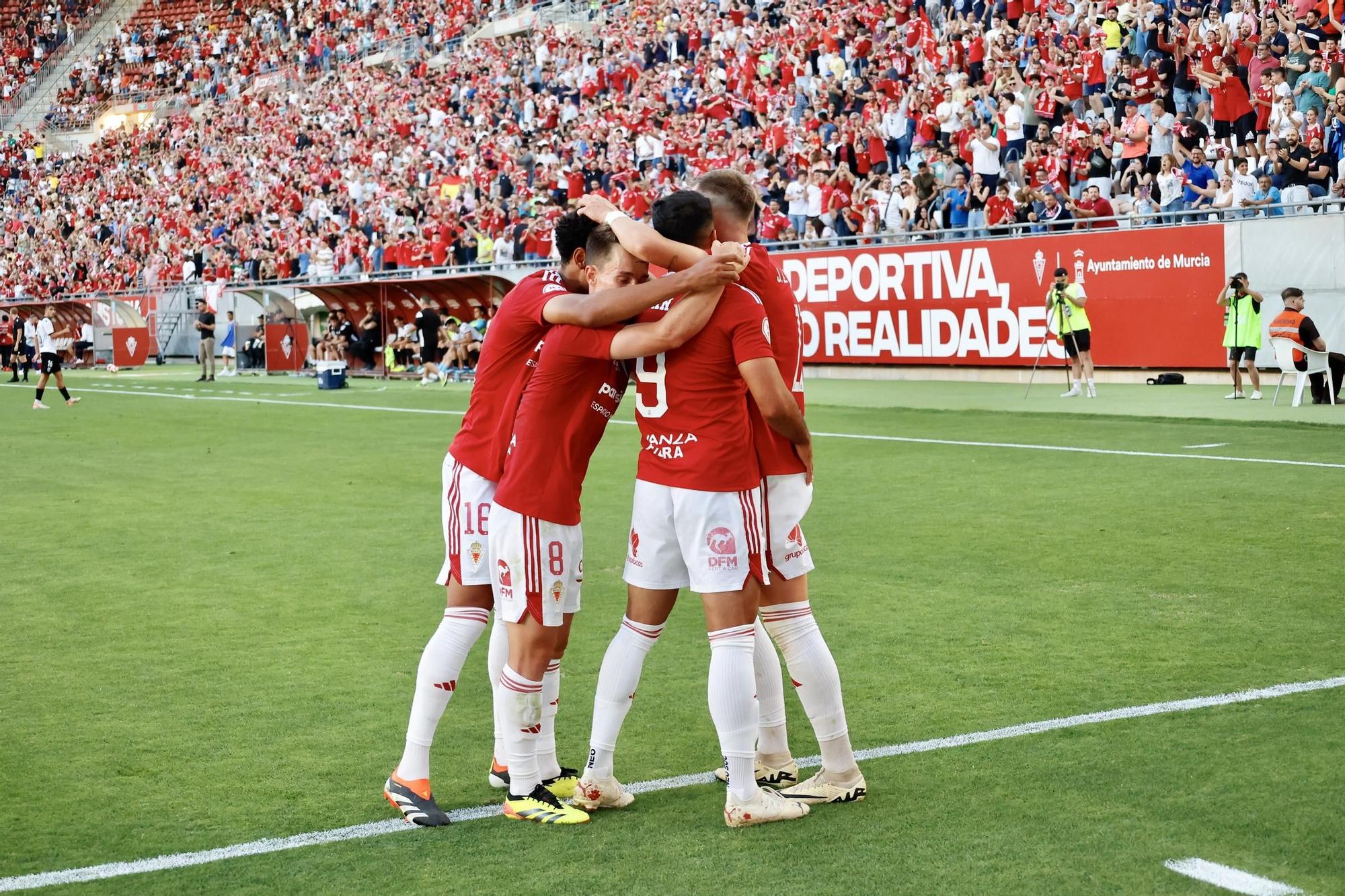 Las imágenes del Real Murcia - Mérida