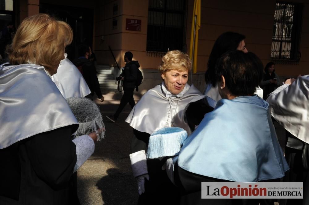 Rosamaría Alberdi, primera enfermera doctora honoris causa de España por la UMU