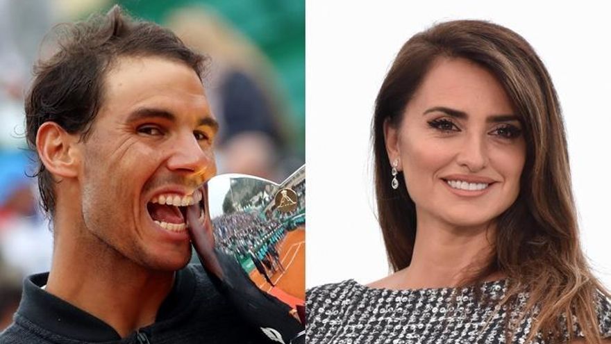 Rafa Nadal y Penélope Cruz