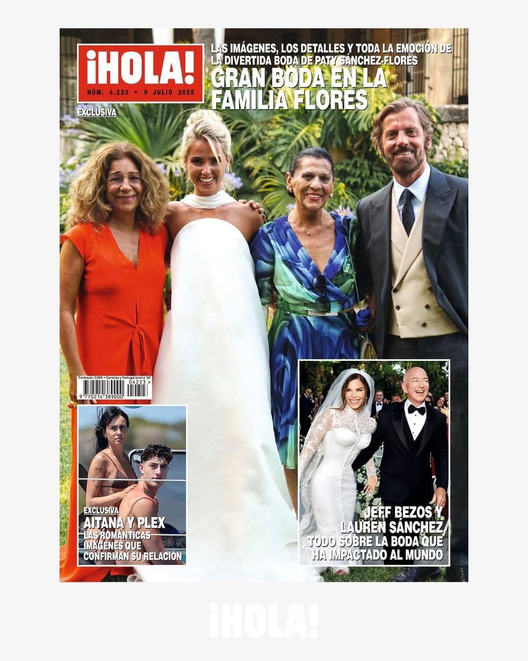 Portada de la revista ¡HOLA! del 2 de julio