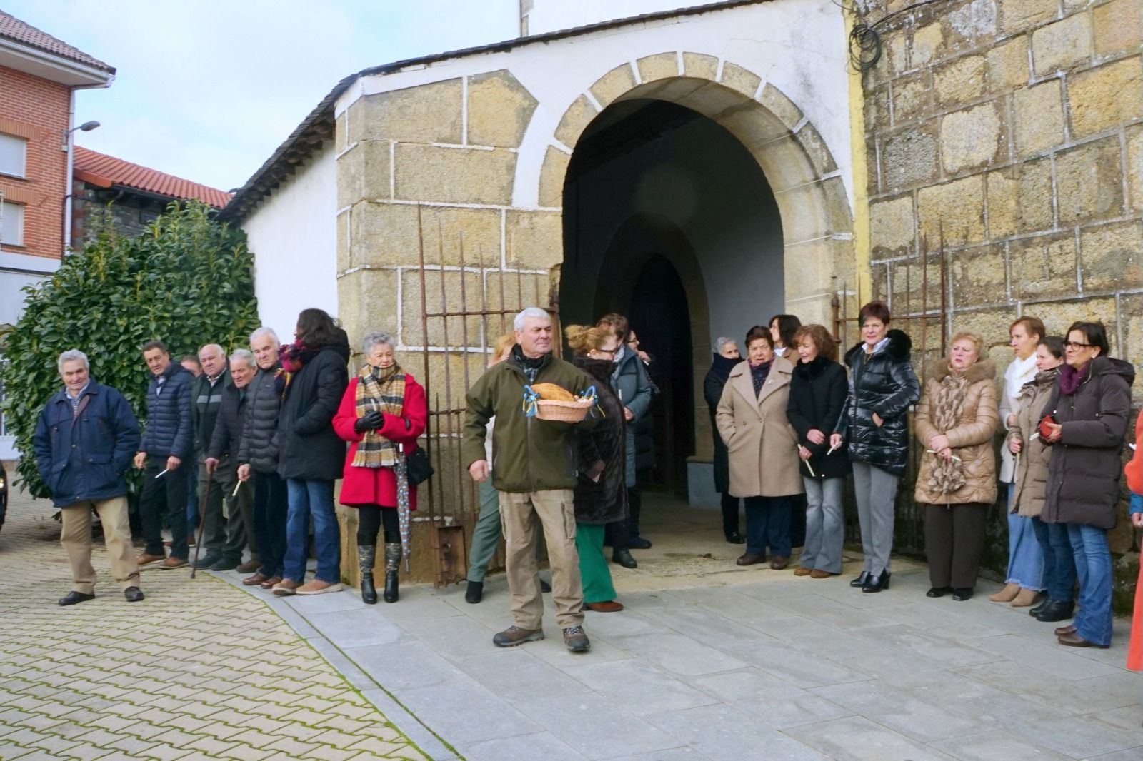 Rabanales celebra las vísperas de San Blas con la "Misa de Parida"