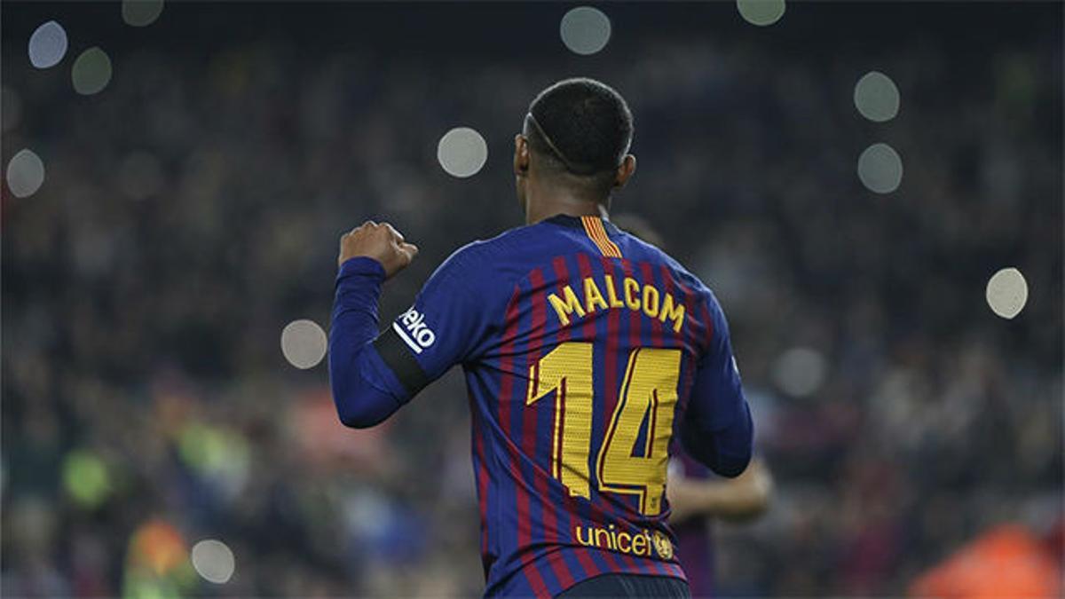 Malcom tuvo minutos ante el Leganés