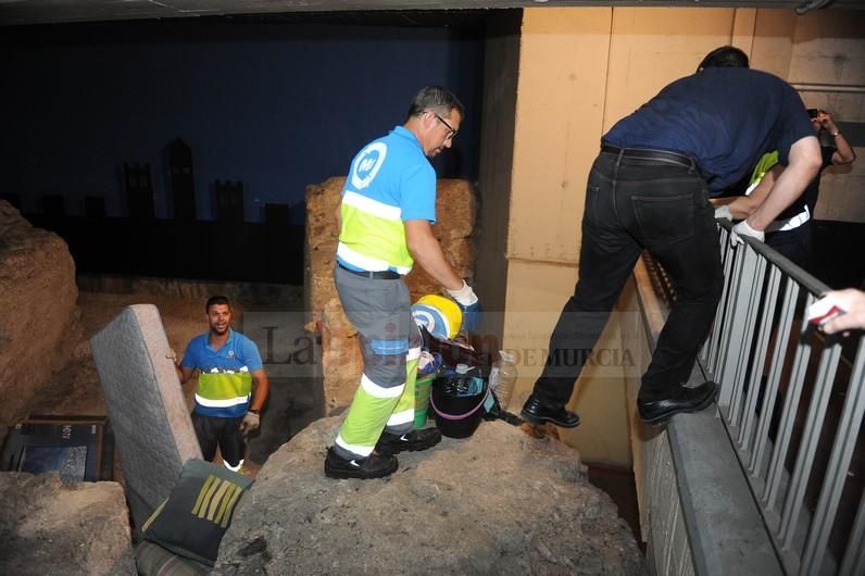 Desalojan al presunto violador del parking de la Glorieta