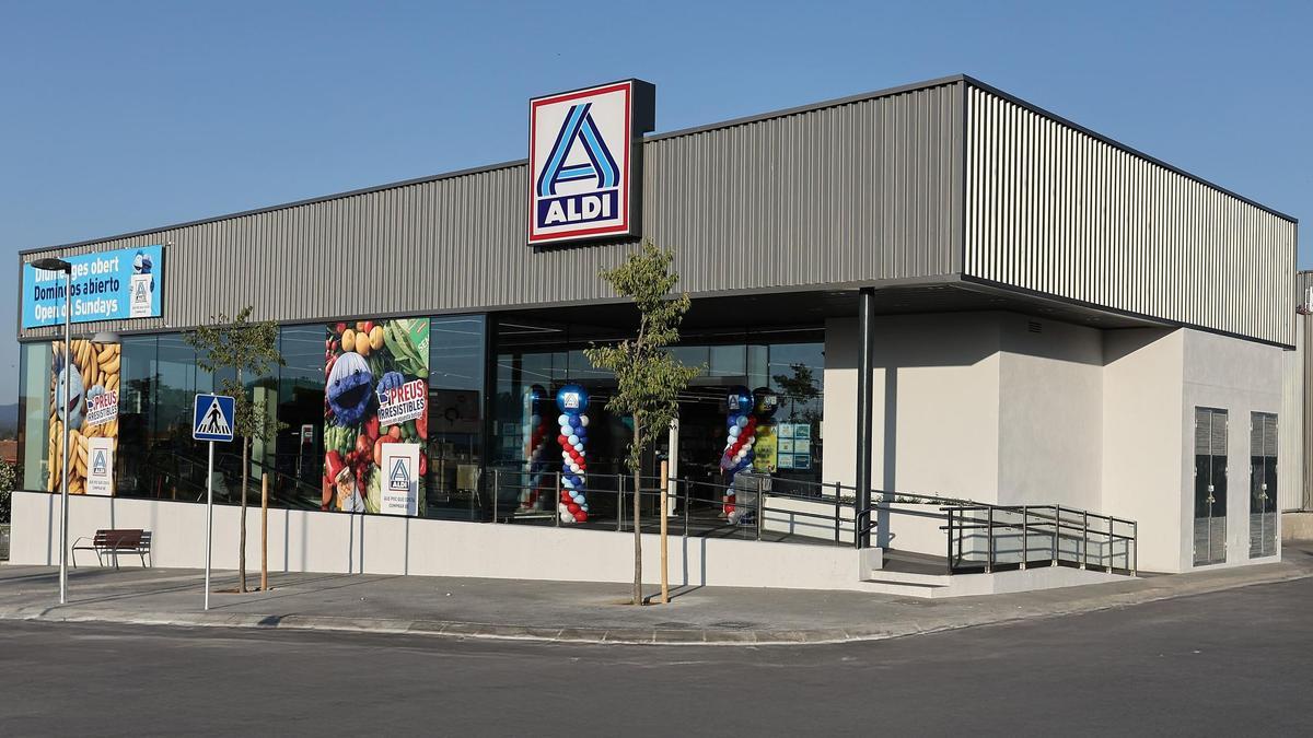 Imagen de un supermercado Aldi