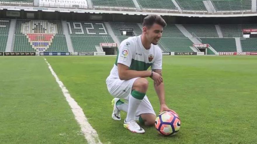 Presentación de Luís Pérez en el elche CF