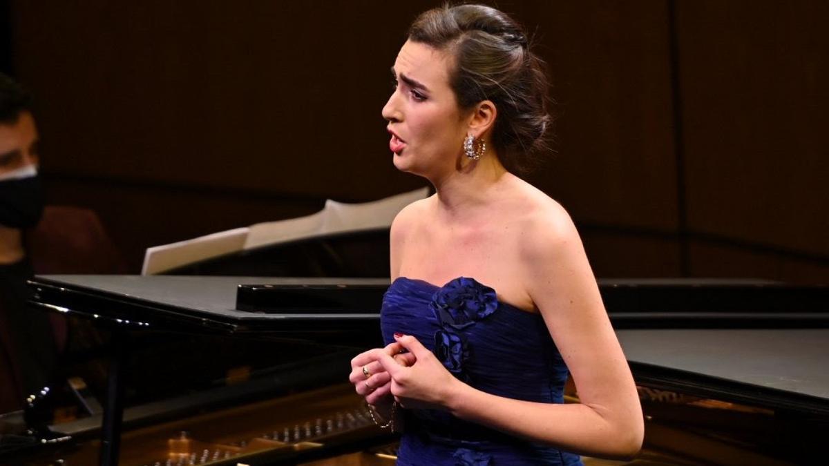 La soprano Carmen Artaza, ganador del Concurs Internacional de Cant Tenor Viñas