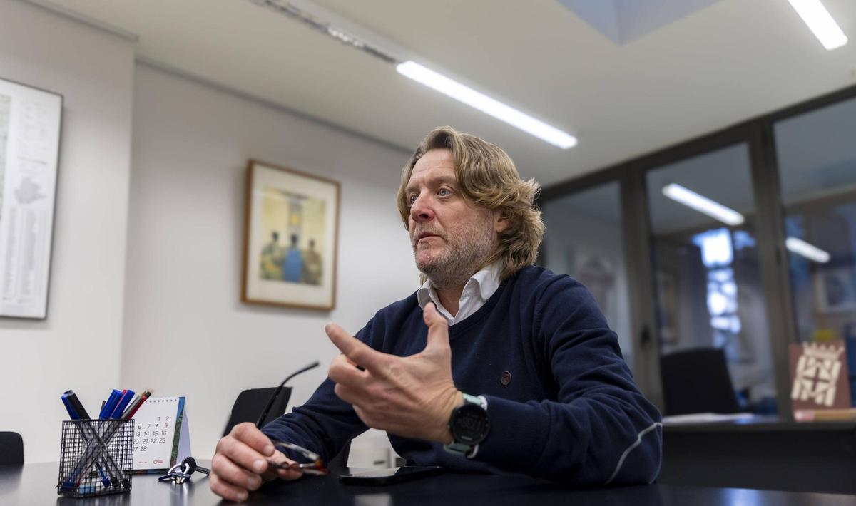 David Escudé, en una entrevista con SPORT