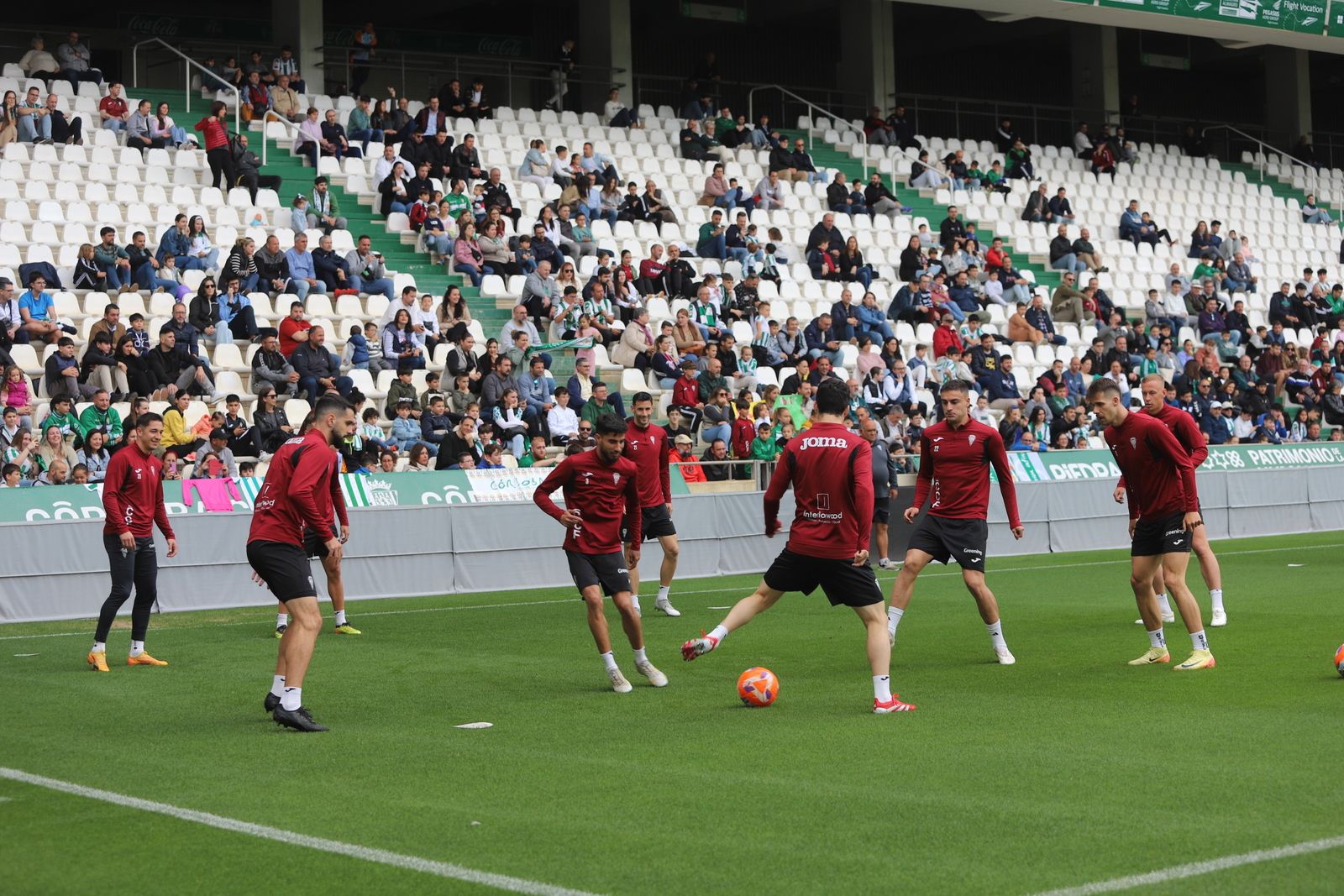 El entrenamiento del Córdoba CF en el Viernes Santo, en imágenes