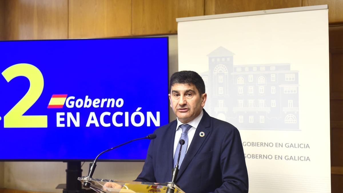 El delegado del Gobierno en Galicia, Pedro Blanco, hace balance de sus dos años en el cargo.