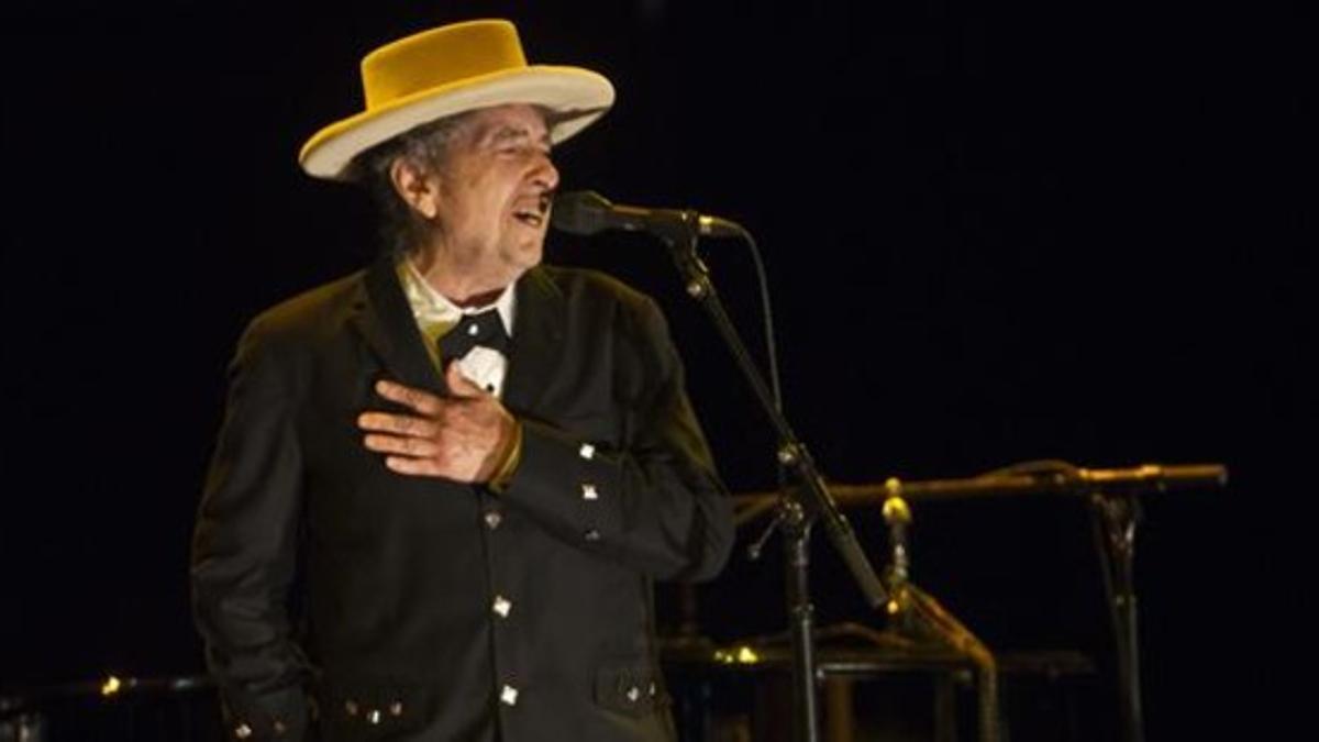 Bob Dylan, el viernes por la noche en Benicàssim.