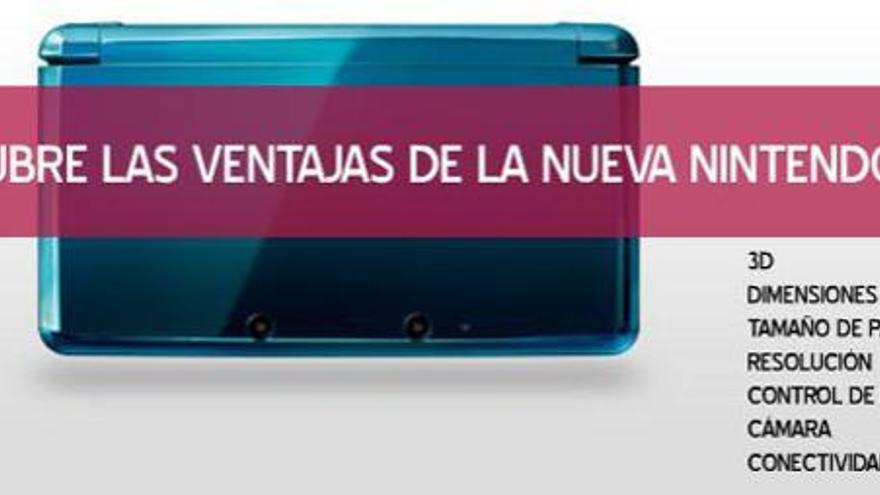 La nueva Nintendo 3DS.