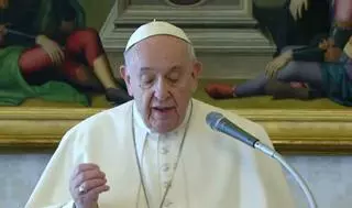 El Papa recuerda que la Navidad "no es consumismo, es compartir con quien no tiene"