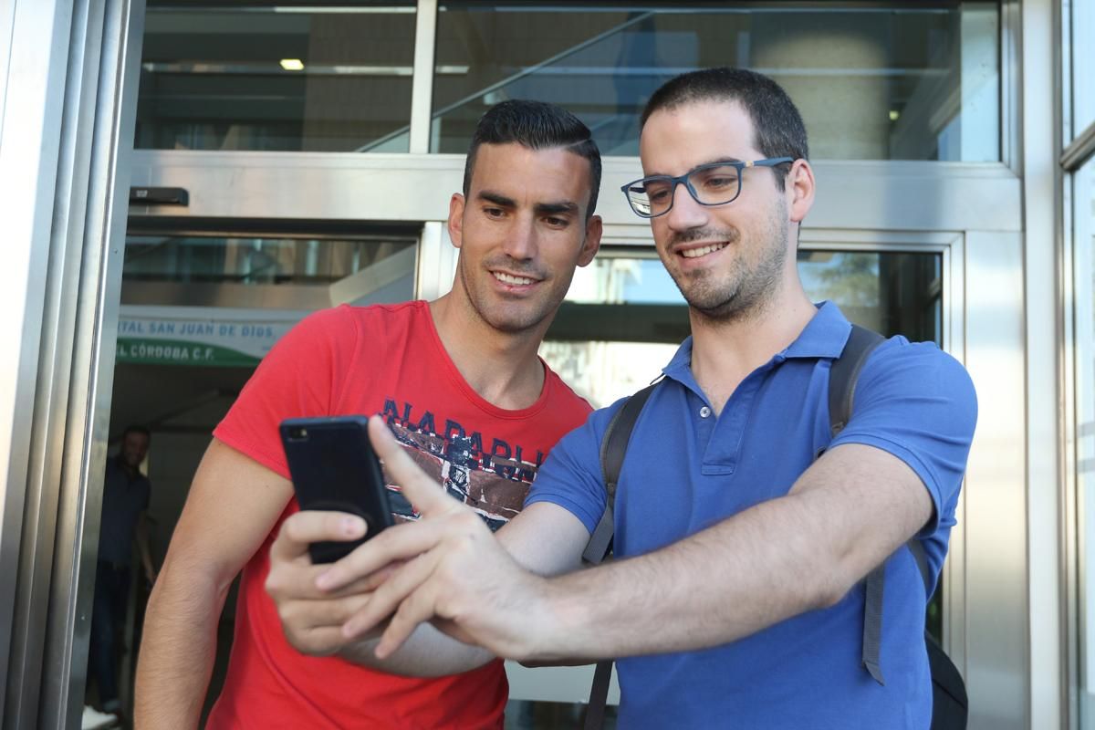 Primer día de reconocimientos médicos de los jugadores del Córdoba C.F.