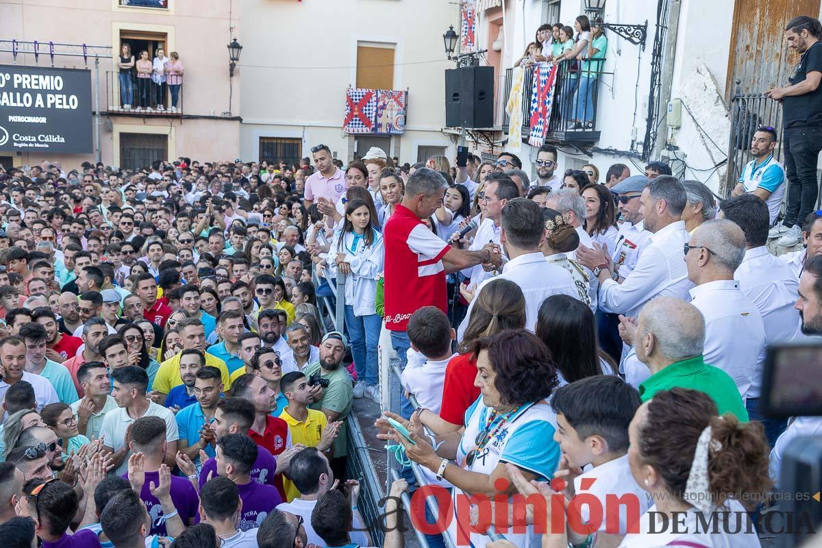 Entrega de premios del concurso morfológico de los Caballos del Vino de Caravaca