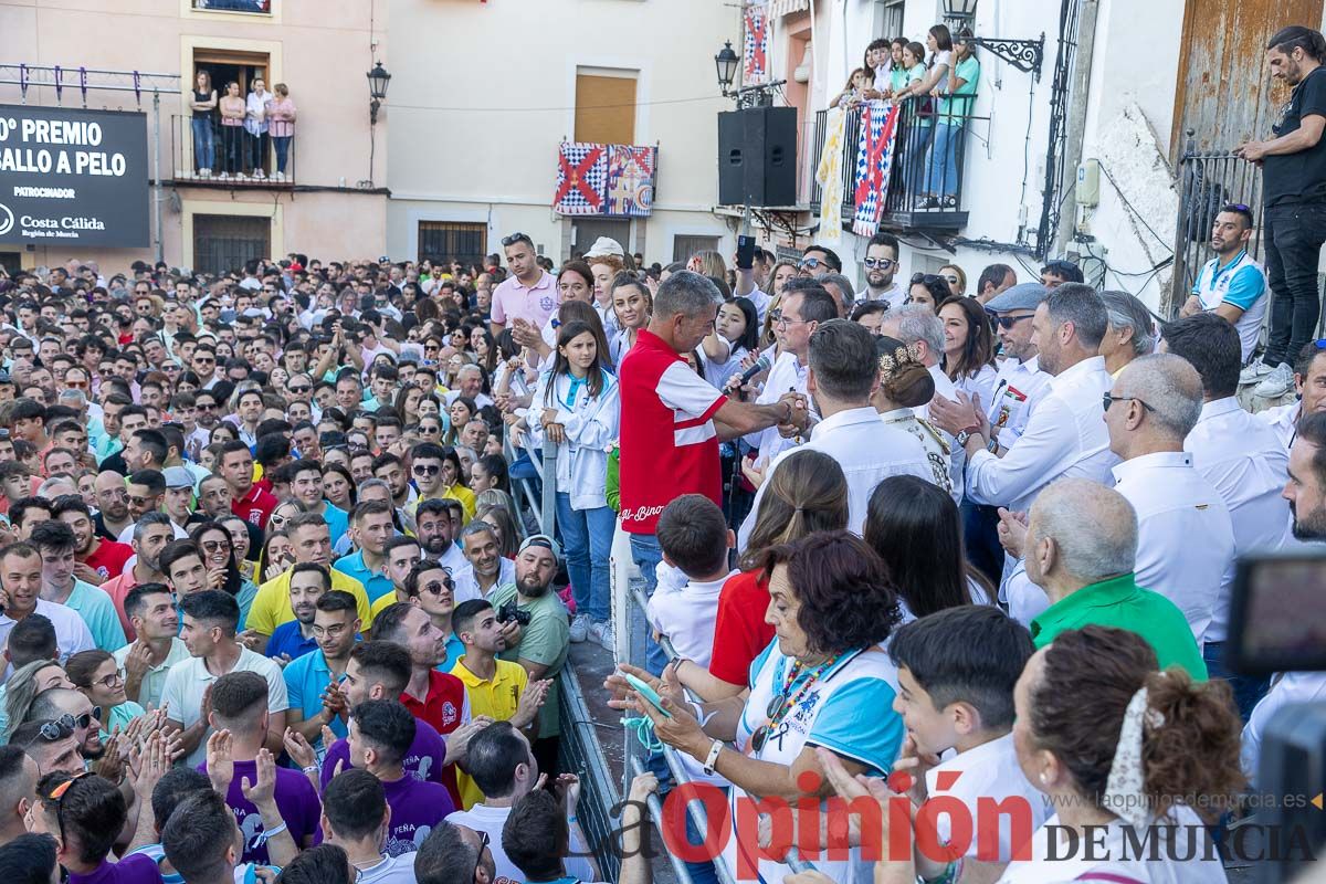 Entrega de premios del concurso morfológico de los Caballos del Vino de Caravaca