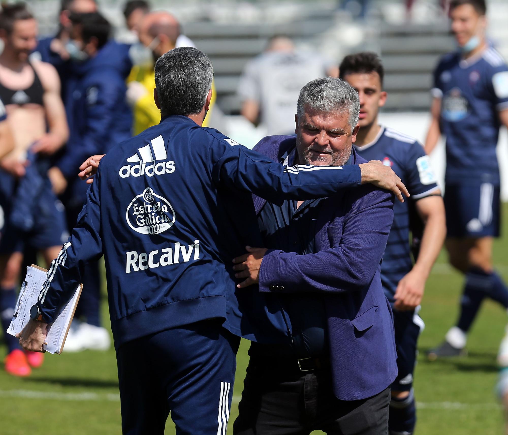 El Celta B se impone al Coruxo y se corona como campeón de grupo