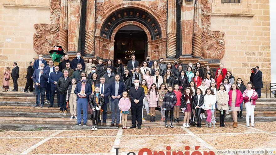 La Federación de peñas de Alcantarilla visita Caravaca de la Cruz