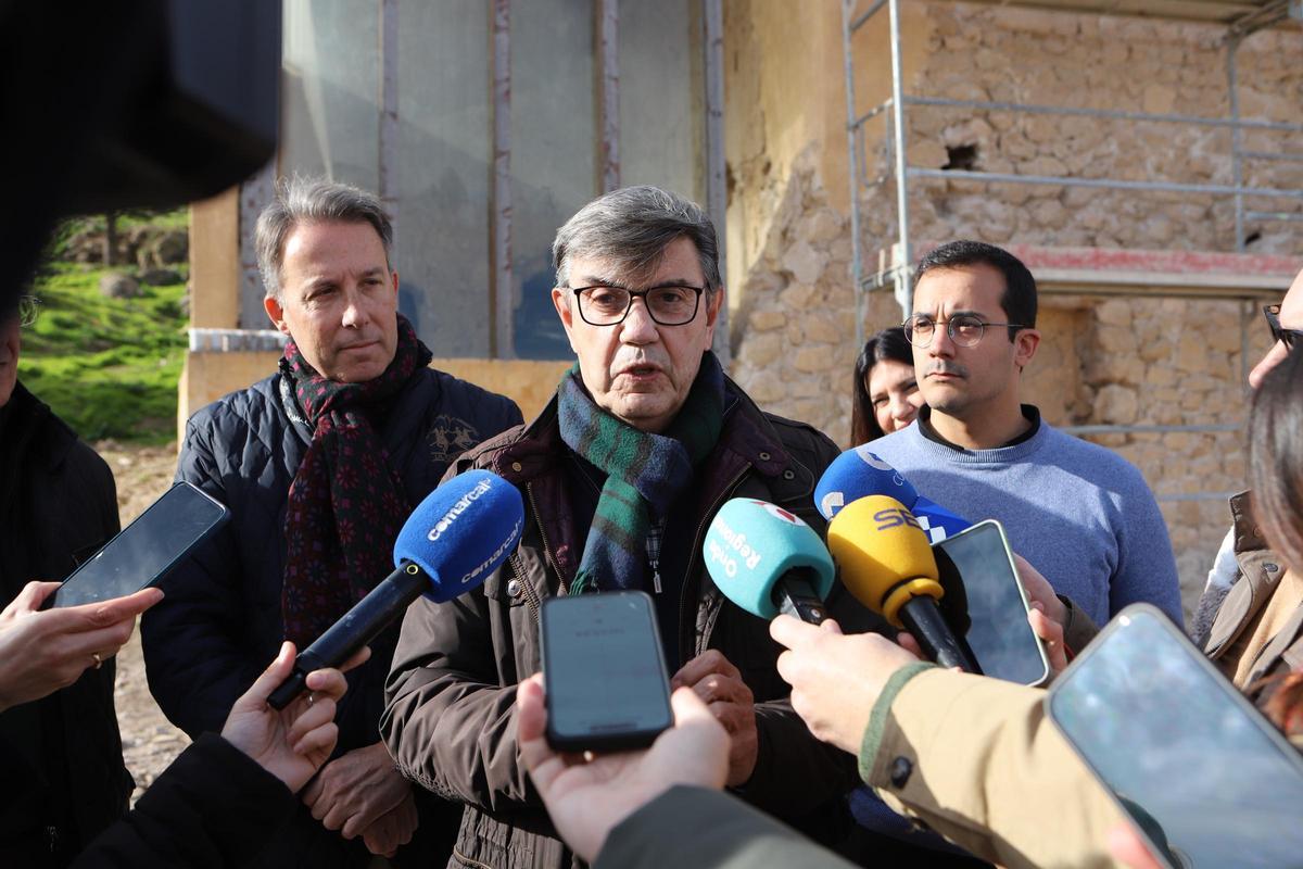 Andrés Martínez durante su intervención.