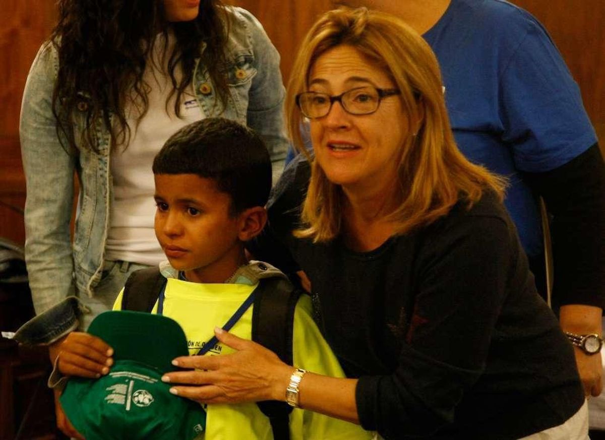 Llegada de niños saharauis: "Como uno más"