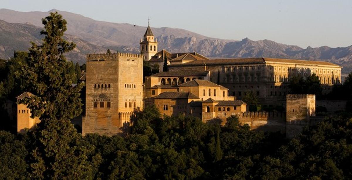 Vista panoràmica de l’Alhambra de Granada.