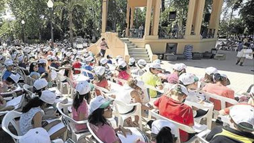 Castelló celebra hui el VI Concurs Escolar de Dibuix ‘Parc Ribalta’ Festa del medi ambient