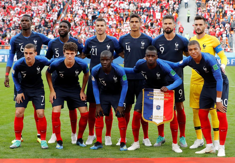 França passa als vuitens i deixa Perú fora del Mundial