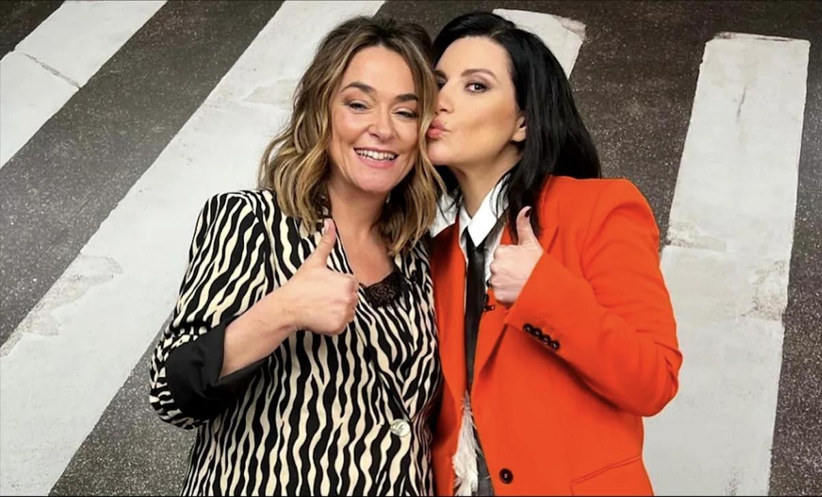 Toñi Moreno y Laura Pausini.
