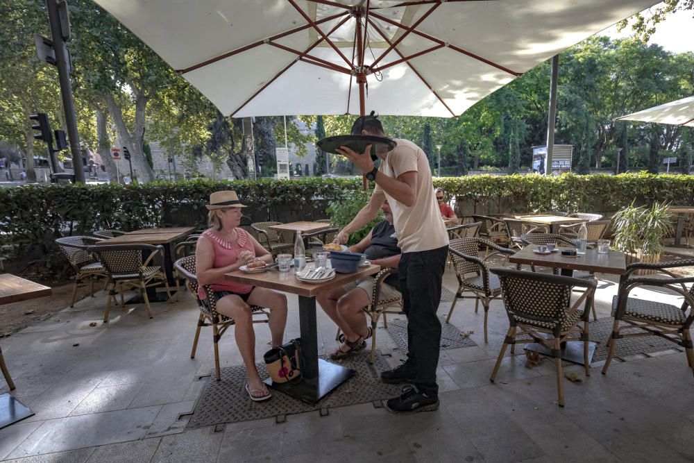 Ein traditionelles Café an der Kathedrale macht wieder auf