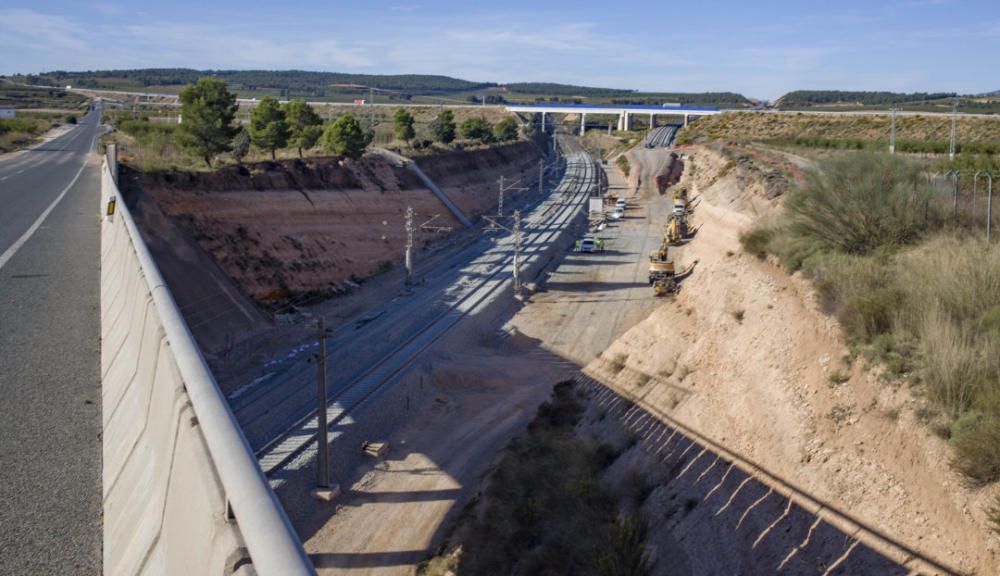 Abren el tramo afectado por las lluvias en la Font de la Figuera