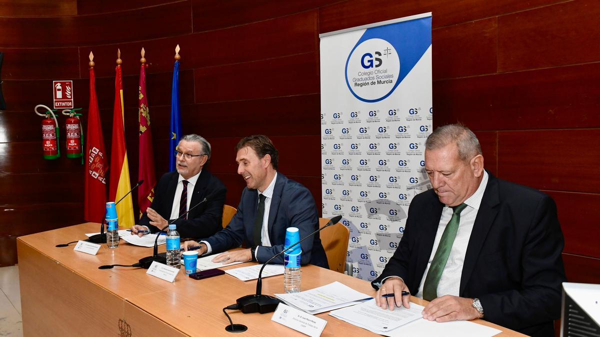 Acto de presentación del Colegio Oficial de Graduados Sociales de la Región de Murcia como Centro MASC