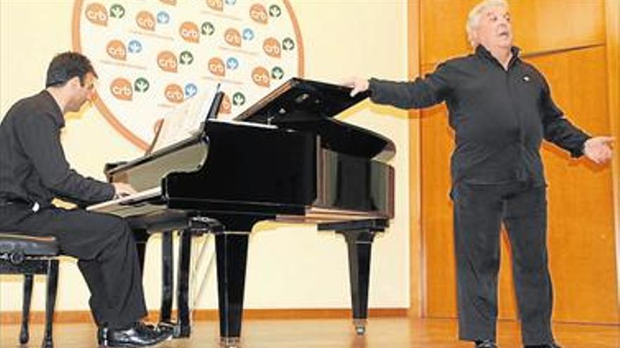 RECITAL BENÉFICO DEL TENOR JAVIER BOVEA EN BURRIANA