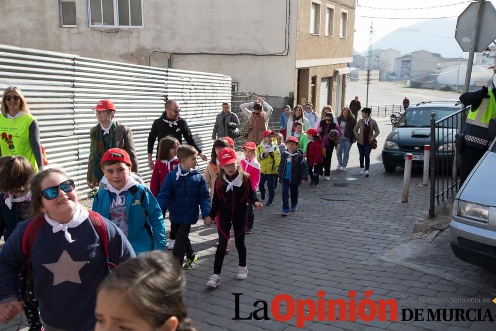 Marcha en el Día del Cáncer Infantil en Caravaca