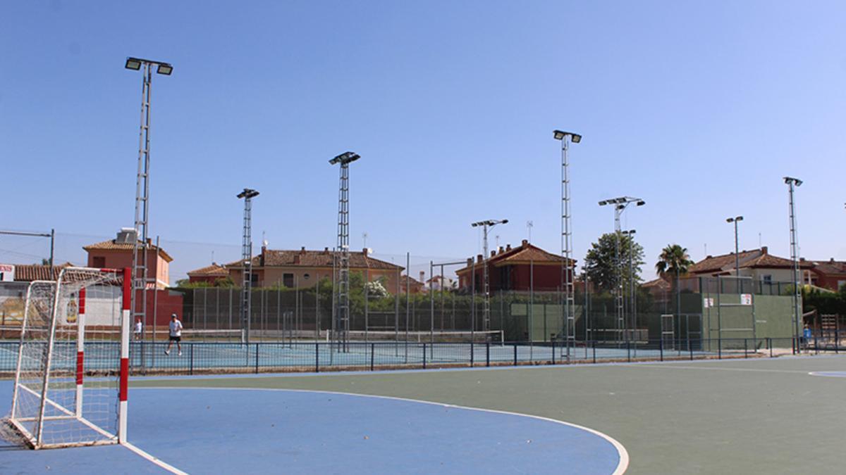 Polideportivo municipal de Gines, donde ha tenido lugar el torneo de fútbol sala.
