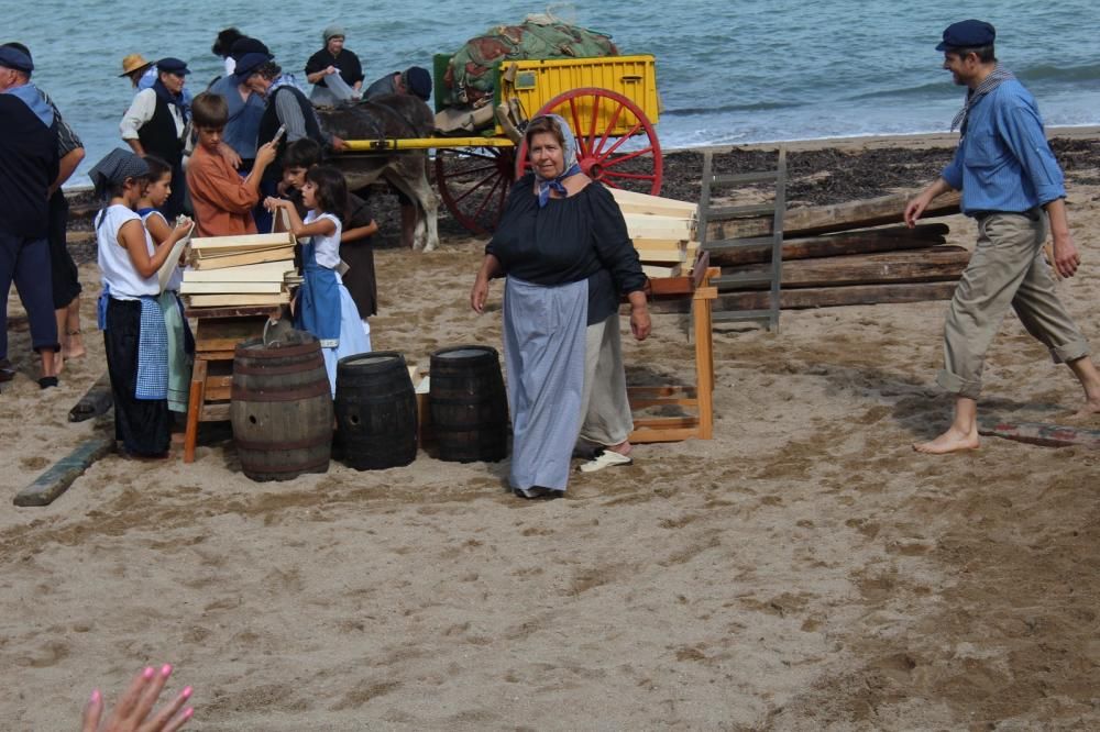 La Festa de la Sal a la platja de les Barques.